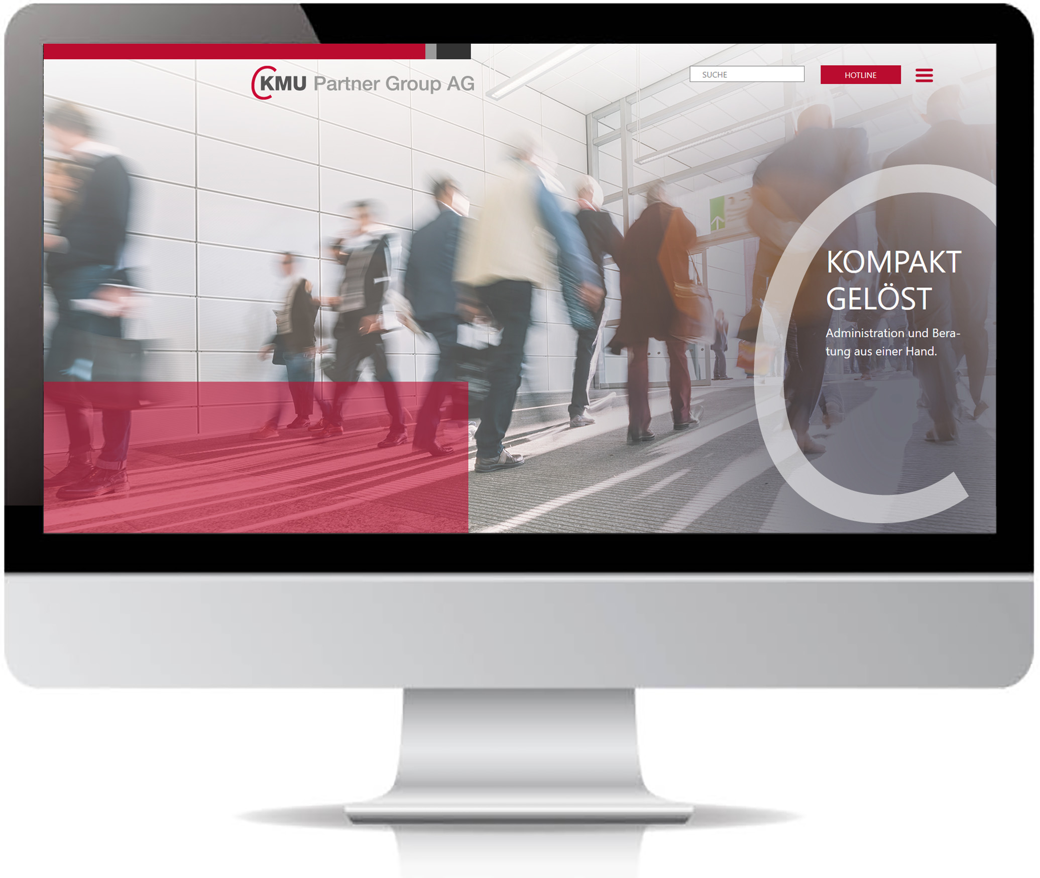 KMU Partner Group AG - Neuer Webauftritt